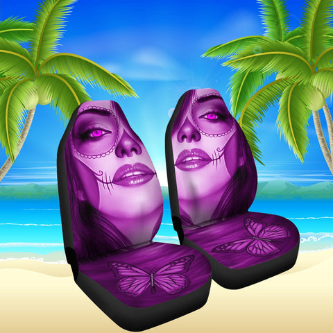 Calavera Fresh Look Design #3 Car Seat Covers (Purple Amethyst) - FREE SHIPPING Calavera Fresh Look Design #3 Car Seat Covers (Purple Amethyst) - FREE SHIPPING