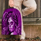 Calavera Fresh Look Design #2 Backpack (Purple Night Owl Rose) Calavera Fresh Look Design #2 Backpack (Purple Night Owl Rose)