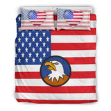 USA Flag Duvet Cover Set (Design #4) - FREE SHIPPING USA Flag Duvet Cover Set (Design #4) - FREE SHIPPING