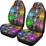 Fancy Pants Cat Car Seat Covers (Rainbow)  - FREE SHIPPING Fancy Pants Cat Car Seat Covers (Rainbow)  - FREE SHIPPING