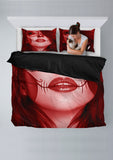 Calavera Fresh Look Design #3 Duvet Cover Set (Red Garnet) - FREE SHIPPING Calavera Fresh Look Design #3 Duvet Cover Set (Red Garnet) - FREE SHIPPING