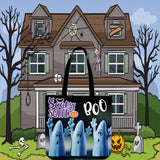 Scary Squad Halloween Trick Or Treat Cloth Tote Goody Bag Scary Squad Halloween Trick Or Treat Cloth Tote Goody Bag