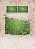 Science Chalkboard Duvet Cover Set (Green) - FREE SHIPPING Science Chalkboard Duvet Cover Set (Green) - FREE SHIPPING