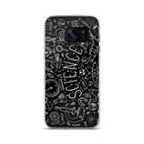 Science Chalkboard Phone Case Science Chalkboard Phone Case