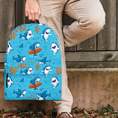 Shark Pattern #2 Backpack - FREE SHIPPING Shark Pattern #2 Backpack - FREE SHIPPING