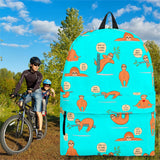 Wildlife Collection - Lazy Sloths (Cyan) Backpack - FREE SHIPPING Wildlife Collection - Lazy Sloths (Cyan) Backpack - FREE SHIPPING