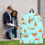 Wildlife Collection - Lazy Sloths (Light Blue) Backpack - FREE SHIPPING Wildlife Collection - Lazy Sloths (Light Blue) Backpack - FREE SHIPPING