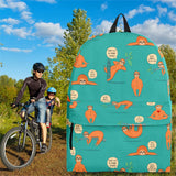 Wildlife Collection - Lazy Sloths (Teal) Backpack - FREE SHIPPING Wildlife Collection - Lazy Sloths (Teal) Backpack - FREE SHIPPING