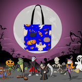 Spooky Stuff Halloween Trick Or Treat Cloth Tote Goody Bag (Blue) Spooky Stuff Halloween Trick Or Treat Cloth Tote Goody Bag (Blue)