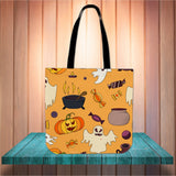 Spooky Stuff Halloween Trick Or Treat Cloth Tote Goody Bag (Orange) Spooky Stuff Halloween Trick Or Treat Cloth Tote Goody Bag (Orange)