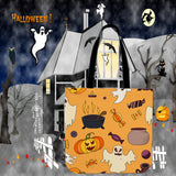 Spooky Stuff Halloween Trick Or Treat Cloth Tote Goody Bag (Orange) Spooky Stuff Halloween Trick Or Treat Cloth Tote Goody Bag (Orange)