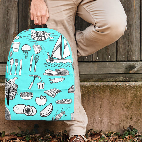 Summer Activities Backpack Design #1 - FREE SHIPPING Summer Activities Backpack Design #1 - FREE SHIPPING