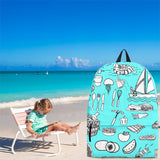 Summer Activities Backpack Design #1 - FREE SHIPPING Summer Activities Backpack Design #1 - FREE SHIPPING