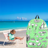 Summer Activities Backpack Design #1 - FREE SHIPPING Summer Activities Backpack Design #1 - FREE SHIPPING