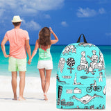 Summer Activities Backpack Design #2 - FREE SHIPPING Summer Activities Backpack Design #2 - FREE SHIPPING
