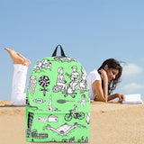 Summer Activities Backpack Design #2 - FREE SHIPPING Summer Activities Backpack Design #2 - FREE SHIPPING