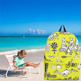 Summer Activities Backpack Design #2 - FREE SHIPPING Summer Activities Backpack Design #2 - FREE SHIPPING