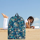 Nautical Design Backpack (Turquoise) - FREE SHIPPING Nautical Design Backpack (Turquoise) - FREE SHIPPING