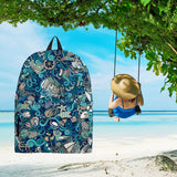 Nautical Design Backpack (Turquoise) - FREE SHIPPING Nautical Design Backpack (Turquoise) - FREE SHIPPING