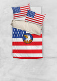 USA Flag Duvet Cover Set (Design #3) - FREE SHIPPING