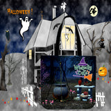 Wickedly Cute Halloween Trick Or Treat Cloth Tote Goody Bag Wickedly Cute Halloween Trick Or Treat Cloth Tote Goody Bag