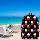 Winter Kittens Backpack Design #1 (Black) - FREE SHIPPING Winter Kittens Backpack Design #1 (Black) - FREE SHIPPING