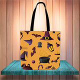 Witch's Stuff Halloween Trick Or Treat Cloth Tote Goody Bag (Orange) Witch's Stuff Halloween Trick Or Treat Cloth Tote Goody Bag (Orange)