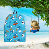 Shark Pattern #2 Backpack - FREE SHIPPING Shark Pattern #2 Backpack - FREE SHIPPING
