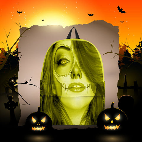 Calavera Fresh Look Design #3 Backpack (Yellow Chrysoberyl) - FREE SHIPPING Calavera Fresh Look Design #3 Backpack (Yellow Chrysoberyl) - FREE SHIPPING