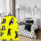 Yoga Cats Backpack (Yellow) - FREE SHIPPING Yoga Cats Backpack (Yellow) - FREE SHIPPING