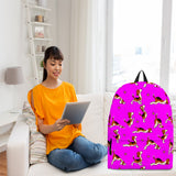 Yoga Dogs Backpack (Fuchsia) - FREE SHIPPING Yoga Dogs Backpack (Fuchsia) - FREE SHIPPING