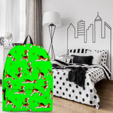Yoga Dogs Backpack (Green) - FREE SHIPPING Yoga Dogs Backpack (Green) - FREE SHIPPING