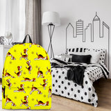 Yoga Dogs Backpack (Yellow) - FREE SHIPPING Yoga Dogs Backpack (Yellow) - FREE SHIPPING