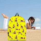 Yoga Dogs Backpack (Yellow) - FREE SHIPPING Yoga Dogs Backpack (Yellow) - FREE SHIPPING