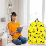 Yoga Dogs Backpack (Yellow) - FREE SHIPPING Yoga Dogs Backpack (Yellow) - FREE SHIPPING