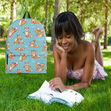 Yoga Foxes Backpack (Light Blue) - FREE SHIPPING Yoga Foxes Backpack (Light Blue) - FREE SHIPPING