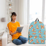 Yoga Foxes Backpack (Light Blue) - FREE SHIPPING Yoga Foxes Backpack (Light Blue) - FREE SHIPPING