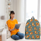 Yoga Foxes Backpack (Steel Gray) - FREE SHIPPING Yoga Foxes Backpack (Steel Gray) - FREE SHIPPING