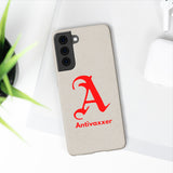 Scarlet Letter Antivaxxer Biodegradable Phone Case Scarlet Letter Antivaxxer Biodegradable Phone Case