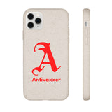 Scarlet Letter Antivaxxer Biodegradable Phone Case Scarlet Letter Antivaxxer Biodegradable Phone Case