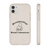 Breastfeeding: Nature's Immunization Biodegradable Phone Case Breastfeeding: Nature's Immunization Biodegradable Phone Case