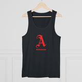 Scarlet Letter Antivaxxer Men's Organic Specter Tank Top Scarlet Letter Antivaxxer Men's Organic Specter Tank Top
