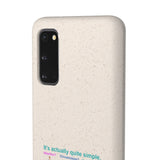 Bodily Autonomy (Homebirth) Biodegradable Phone Case Bodily Autonomy (Homebirth) Biodegradable Phone Case