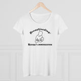 Breastfeeding: Nature's Immunization Organic Women's Lover T-shirt Breastfeeding: Nature's Immunization Organic Women's Lover T-shirt