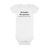 Baby's First Clothing: No Vax Organic Baby Bodysuit