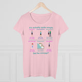 Bodily Autonomy (Homebirth)  Organic Women's Lover T-shirt Bodily Autonomy (Homebirth)  Organic Women's Lover T-shirt
