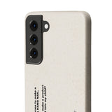 I Wouldn't Trust Big Pharma Biodegradable Phone Case I Wouldn't Trust Big Pharma Biodegradable Phone Case