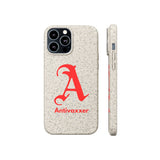 Scarlet Letter Antivaxxer Biodegradable Phone Case Scarlet Letter Antivaxxer Biodegradable Phone Case