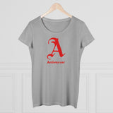 Scarlet Letter Antivaxxer Organic Women's Lover T-shirt Scarlet Letter Antivaxxer Organic Women's Lover T-shirt