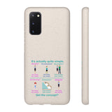 Consent Biodegradable Phone Case Consent Biodegradable Phone Case